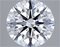 Lab Grown Diamond 2.04 Carats, Round with Ideal Cut, E Color, VVS1 Clarity and Certified by IGI