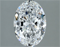 Diamante Natural 1.80 quilates, Ovalado , Color E, claridad SI1 y certificado GIA