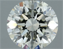 Diamante Natural 0.70 quilates, Redondo , Color J, claridad VVS1 y certificado IGI