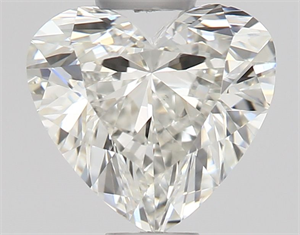 Picture of Natural Diamond 0.50 Carats, Heart with  Cut, H Color, VS1 Clarity and Certified by GIA