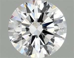 Picture of Lab Grown Diamond 0.97 Carats, Round with Ideal Cut, D Color, VVS2 Clarity and Certified by IGI