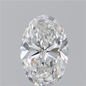 Picture of Natural Diamond 0.90 Carats, Oval with  Cut, E Color, VS1 Clarity and Certified by GIA