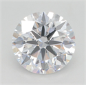 Lab Grown Diamond 3.28 Carats, Round with Excellent Cut, D Color, VVS1 Clarity and Certified by GIA