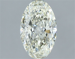 Picture of Natural Diamond 1.30 Carats, Oval with  Cut, K Color, VVS1 Clarity and Certified by IGI