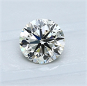 Natural Diamond 0.81 Carats, Round with Very Good Cut, L Color, SI2 Clarity and Certified by GIA