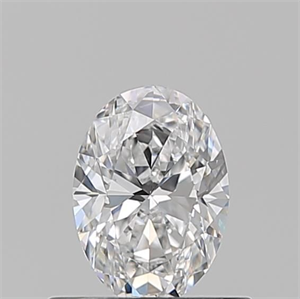 Picture of Natural Diamond 0.50 Carats, Oval with  Cut, D Color, VS2 Clarity and Certified by GIA