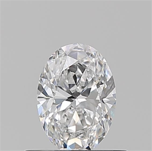 Picture of Natural Diamond 0.50 Carats, Oval with  Cut, D Color, VS2 Clarity and Certified by GIA