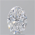 Natural Diamond 2.20 Carats, Oval with  Cut, D Color, SI1 Clarity and Certified by GIA