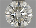 Diamante Natural 0.40 quilates, Redondo , Color J, claridad VVS2 y certificado IGI