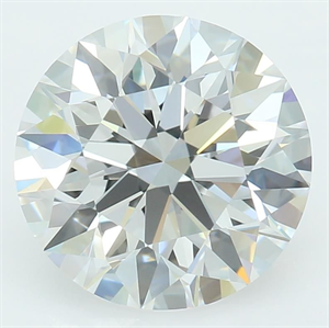 Picture of Lab Grown Diamond 1.71 Carats, Round with Ideal Cut, D Color, VVS1 Clarity and Certified by IGI