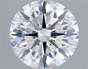Picture of Lab Grown Diamond 3.01 Carats, Round with Excellent Cut, D Color, VS1 Clarity and Certified by IGI