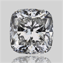 Natural Diamond 0.71 Carats, Cushion with  Cut, E Color, VS1 Clarity and Certified by GIA