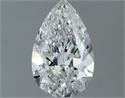 Diamante Natural 0.50 quilates, De pera , Color G, claridad I1 y certificado GIA
