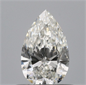 Diamante Natural 0.46 quilates, De pera , Color G, claridad VVS1 y certificado GIA