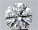 Natural Diamond 2.60 Carats, Round with Excellent Cut, F Color, IF Clarity and Certified by GIA