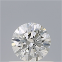 Diamante Natural 0.40 quilates, Redondo , Color I, claridad VVS2 y certificado GIA
