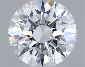 Picture of Lab Grown Diamond 1.10 Carats, Round with Excellent Cut, D Color, VVS2 Clarity and Certified by IGI