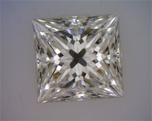 Picture of Natural Diamond 1.50 Carats, Princess with  Cut, J Color, VVS2 Clarity and Certified by GIA