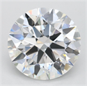 Lab Grown Diamond 3.06 Carats, Round with Ideal Cut, D Color, VVS1 Clarity and Certified by IGI