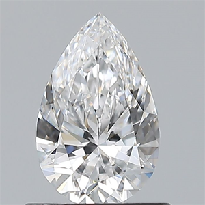 Picture of Natural Diamond 0.70 Carats, Pear with  Cut, D Color, VVS2 Clarity and Certified by GIA