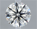 Diamante Natural 0.71 quilates, Redondo , Color H, claridad SI1 y certificado GIA