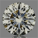 Diamante Natural 0.72 quilates, Redondo , Color M, claridad VVS2 y certificado GIA