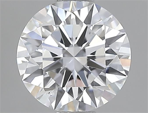 Picture of Lab Grown Diamond 1.09 Carats, Round with Excellent Cut, D Color, VVS2 Clarity and Certified by IGI