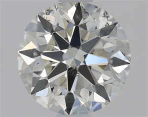 Foto Diamante Natural 1.00 quilates, Redondo , Color J, claridad SI2 y certificado GIA de