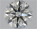 Natural Diamond 1.00 Carats, Round with Excellent Cut, J Color, SI2 Clarity and Certified by GIA