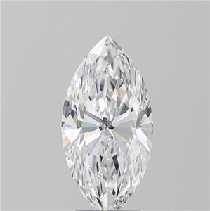 Picture of Natural Diamond 3.02 Carats, Marquise with  Cut, D Color, VS1 Clarity and Certified by GIA