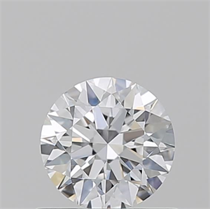 Picture of Natural Diamond 0.62 Carats, Round with Excellent Cut, D Color, VVS1 Clarity and Certified by GIA