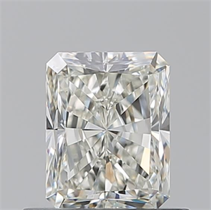 Picture of Natural Diamond 0.70 Carats, Radiant with  Cut, J Color, VS1 Clarity and Certified by GIA