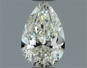 Picture of Natural Diamond 0.70 Carats, Pear with  Cut, J Color, VS2 Clarity and Certified by IGI