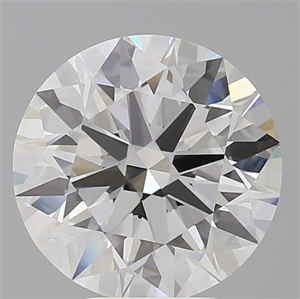 Picture of Lab Grown Diamond 4.59 Carats, Round with Ideal Cut, E Color, VVS2 Clarity and Certified by IGI