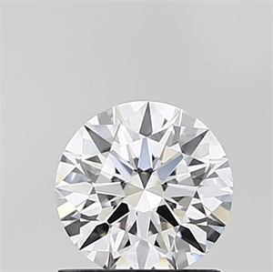 Picture of Lab Grown Diamond 1.05 Carats, Round with Ideal Cut, D Color, VVS2 Clarity and Certified by IGI
