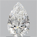 Diamante Natural 0.91 quilates, De pera , Color E, claridad VS1 y certificado GIA