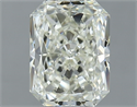 Natural Diamond 1.50 Carats, Radiant with  Cut, L Color, VVS1 Clarity and Certified by GIA