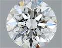 Diamante Natural 0.64 quilates, Redondo , Color I, claridad IF y certificado IGI