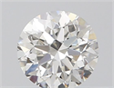 Natural Diamond 0.40 Carats, Round with Very Good Cut, H Color, VVS2 Clarity and Certified by GIA