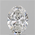 Diamante Natural 1.71 quilates, Ovalado , Color F, claridad SI1 y certificado GIA