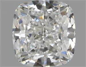 Picture of Natural Diamond 0.63 Carats, Cushion with  Cut, G Color, SI1 Clarity and Certified by GIA