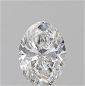 Diamante Natural 0.91 quilates, Ovalado , Color E, claridad SI1 y certificado GIA