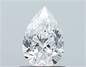 Natural Diamond 0.70 Carats, Pear with  Cut, E Color, SI1 Clarity and Certified by GIA