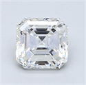 Diamante Natural 2.51 quilates, Asscher , Color E, claridad VS1 y certificado GIA