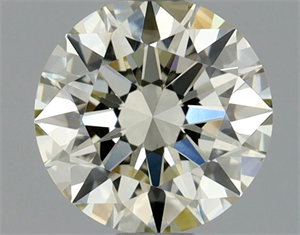 Picture of Natural Diamond 0.71 Carats, Round with Excellent Cut, L Color, VS1 Clarity and Certified by GIA