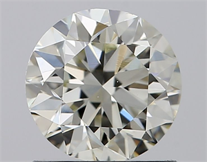 Picture of Natural Diamond 1.00 Carats, Round with Very Good Cut, I Color, VS1 Clarity and Certified by IGI