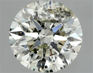 Foto Diamante Natural 2.50 quilates, Redondo , Color K, claridad I1 y certificado IGI de