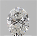 Diamante Natural 0.50 quilates, Ovalado , Color G, claridad IF y certificado GIA