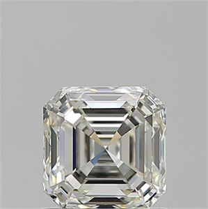 Foto Diamante Natural 1.01 quilates, Asscher , Color K, claridad VVS2 y certificado GIA de