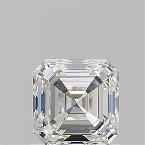 Foto Diamante Natural 0.91 quilates, Asscher , Color H, claridad VS1 y certificado GIA de